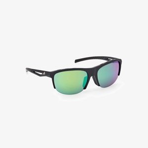 WTRYSKIWANE - Sports glasses - matte black dark green WTRYSKIWANE - Sports glasses - matte black dark green