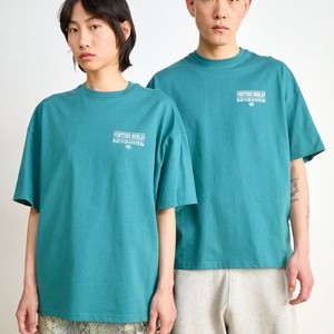 MY BODY IS A TEMPLE UNISEX - Print T-shirt - green MY BODY IS A TEMPLE UNISEX - Print T-shirt - green
