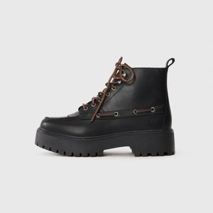 STONE STREET BOOT - Lace-up ankle boots - black STONE STREET BOOT - Lace-up ankle boots - black
