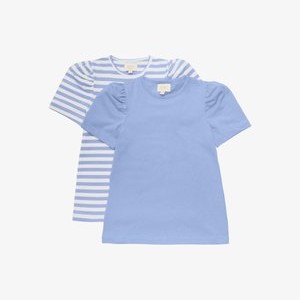 2-PACK - Print T-shirt - forever blue 2-PACK - Print T-shirt - forever blue