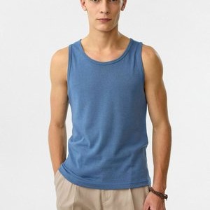 REGULAR FIT - Top - indigo REGULAR FIT - Top - indigo