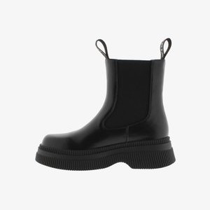 DUBLIN EFFECT MONOCHROME - Platform ankle boots - black