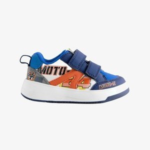 Wide Fit Double Strap Baby Trainers - Baby shoes - blue racing Wide Fit Double Strap Baby Trainers - Baby shoes - blue racing