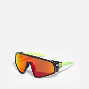 LATCH PANEL UNISEX - Sunglasses - black inc tennis ball/yellow celeste neuron LATCH PANEL UNISEX - Sunglasses - black inc tennis ball/yellow celeste neuron