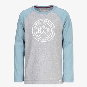 Print T-shirt - dark-grey-arctic-blue Print T-shirt - dark-grey-arctic-blue