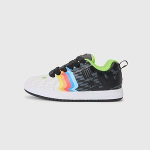 COURT GRAFFIK UNISEX - Trainers - black/multi-coloured COURT GRAFFIK UNISEX - Trainers - black/multi-coloured