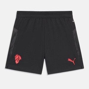 AC MILAN TRAINING UNISEX - Sports shorts - black/red AC MILAN TRAINING UNISEX - Sports shorts - black/red