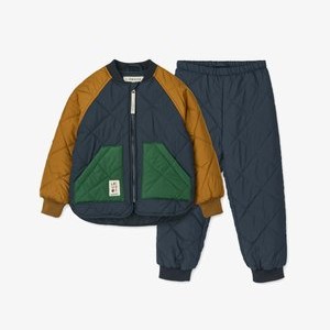 ZELLA THERMO SET UNISEX - Outdoor jacket - classic navy/multi mix