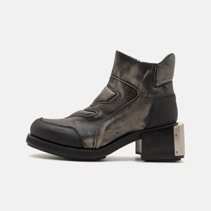 BARIS MOTO BOOT UNISEX - Cowboy/biker ankle boot - grey BARIS MOTO BOOT UNISEX - Cowboy/biker ankle boot - grey