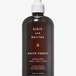 BJÖRK & BERRIES KÖRPERPFLEGE WHITE FOREST HAND & BODY WASH - Liquid soap - transparent