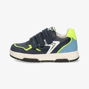 CALVIN CHICAGO - Trainers - blauw geel wit CALVIN CHICAGO - Trainers - blauw geel wit