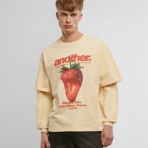 BLISSFUL DAYS DOUBLE LAYER LONGSLEEVE - Long sleeved top - sand BLISSFUL DAYS DOUBLE LAYER LONGSLEEVE - Long sleeved top - sand