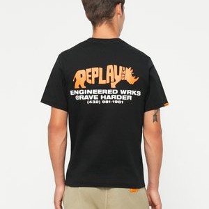 Print T-shirt - black Print T-shirt - black
