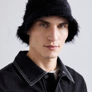 WILD PUFFY BUCKET HAT UNISEX - Hat - black WILD PUFFY BUCKET HAT UNISEX - Hat - black