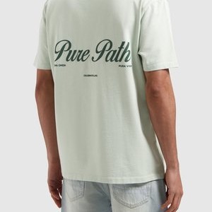 Print T-shirt - light green Print T-shirt - light green