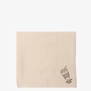 WINDEL BABYCCINO CLUB - Muslin blanket - beige WINDEL BABYCCINO CLUB - Muslin blanket - beige
