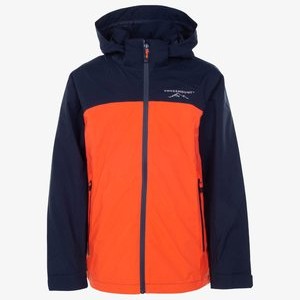 BODÖ RAIN - Waterproof jacket - navy orange