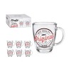 Кружка Mug Vivalto Original Прозрачный 320 ml (6 штук)