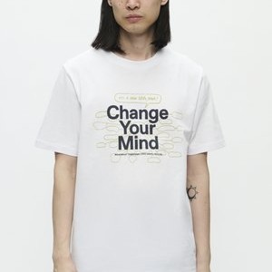 BOBBY TEE CHANGE - Print T-shirt - bright white BOBBY TEE CHANGE - Print T-shirt - bright white