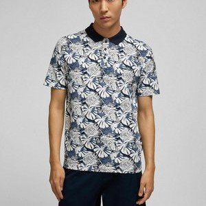 FLORALES  - Polo shirt - dunkelblau