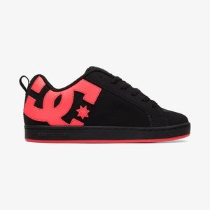 COURT GRAFFIK - Trainers - black hot pink COURT GRAFFIK - Trainers - black hot pink