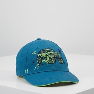 KIDS MONSTERTRUCK UNISEX - Cap - jeans/frisches grün KIDS MONSTERTRUCK UNISEX - Cap - jeans/frisches grün