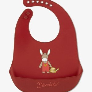 SILICONE BIB EMMILY - Bib - dunkelrot SILICONE BIB EMMILY - Bib - dunkelrot