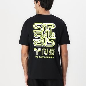 SUPER GRAPHIC TEE - Print T-shirt - black SUPER GRAPHIC TEE - Print T-shirt - black