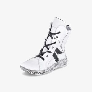Lace-up ankle boots - weiß Lace-up ankle boots - weiß