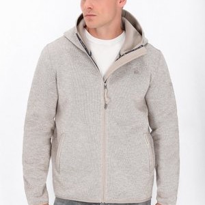 Fleece jacket - ivory melange