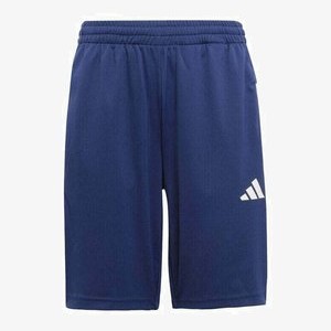 TRAINING ESSENTIALS STRIPES - Sports shorts - dark blue white TRAINING ESSENTIALS STRIPES - Sports shorts - dark blue white