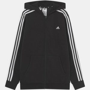 Zip-up sweatshirt - black/white Zip-up sweatshirt - black/white