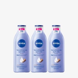 3ER SET VERWÖHNENDE SOFT MILK 3 X 400 ML - Moisturiser - transaprent