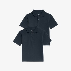 2PK UNISEX - Polo shirt - navy