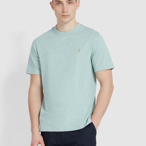DANNY - Basic T-shirt - grove green marl DANNY - Basic T-shirt - grove green marl