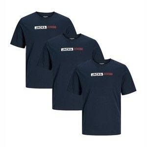 3ER PACK CORP - Print T-shirt - navy blazer