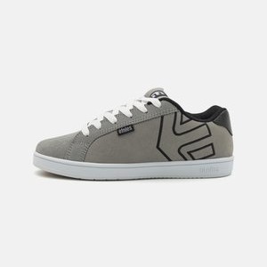 KIDS FADER UNISEX - Skate shoes - light grey/black KIDS FADER UNISEX - Skate shoes - light grey/black