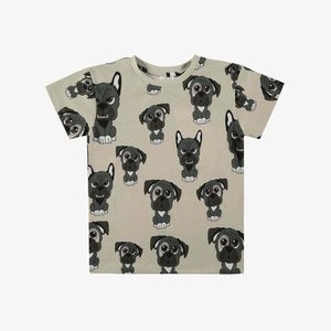 THE DOG - Print T-shirt - light beige THE DOG - Print T-shirt - light beige