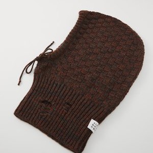 BEANIE UNISEX - Beanie - dark grey melange/brown BEANIE UNISEX - Beanie - dark grey melange/brown