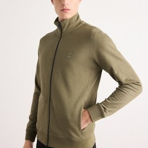 ZESTART - Zip-up sweatshirt - open green ZESTART - Zip-up sweatshirt - open green