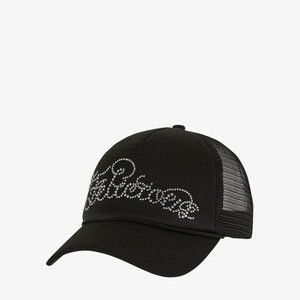 TRUCKER RHINESTONES - Cap - black TRUCKER RHINESTONES - Cap - black