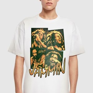 BOB MARLEY JAMMIN LIVE - Print T-shirt - white BOB MARLEY JAMMIN LIVE - Print T-shirt - white
