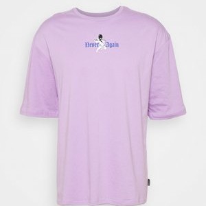 OVERSIZE UNISEX - Print T-shirt - lilac OVERSIZE UNISEX - Print T-shirt - lilac