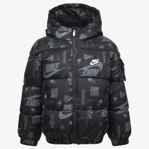 LOGO PUFFER JACKET - Winter jacket - black