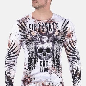 L494 - Long sleeved top - weiß L494 - Long sleeved top - weiß