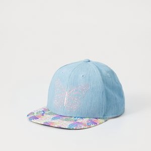 UNISEX - Cap - blue washed/multicolor UNISEX - Cap - blue washed/multicolor