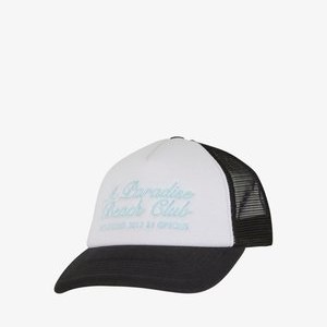 A PARADISE BEACH CLUB CURVED LOGO TRUCKER - Cap - black A PARADISE BEACH CLUB CURVED LOGO TRUCKER - Cap - black