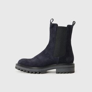 Classic ankle boots - navy suede Classic ankle boots - navy suede