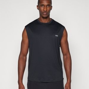 STRIDE SLEEVELESS - Basic T-shirt - black STRIDE SLEEVELESS - Basic T-shirt - black