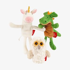 SET 3TLG EINHORN EULE DRACHE - Cuddly toy - mehrfarbig SET 3TLG EINHORN EULE DRACHE - Cuddly toy - mehrfarbig